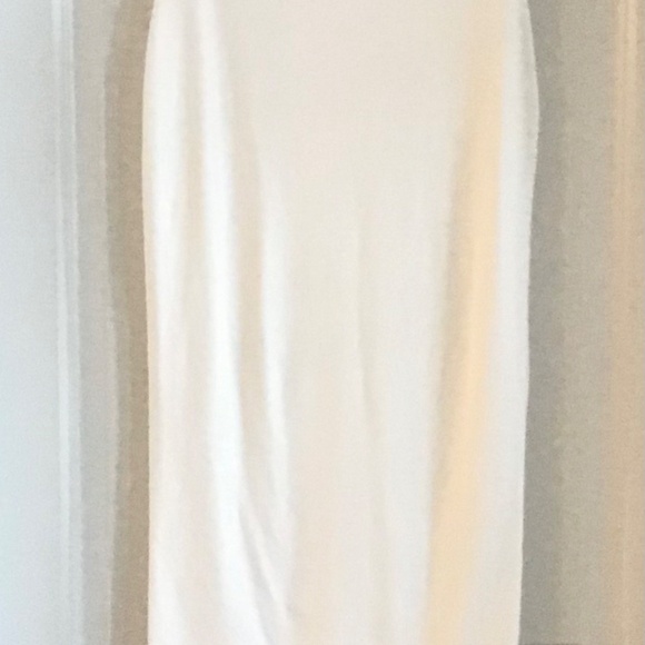 Revamped white pencil skirt size M - Picture 3 of 4